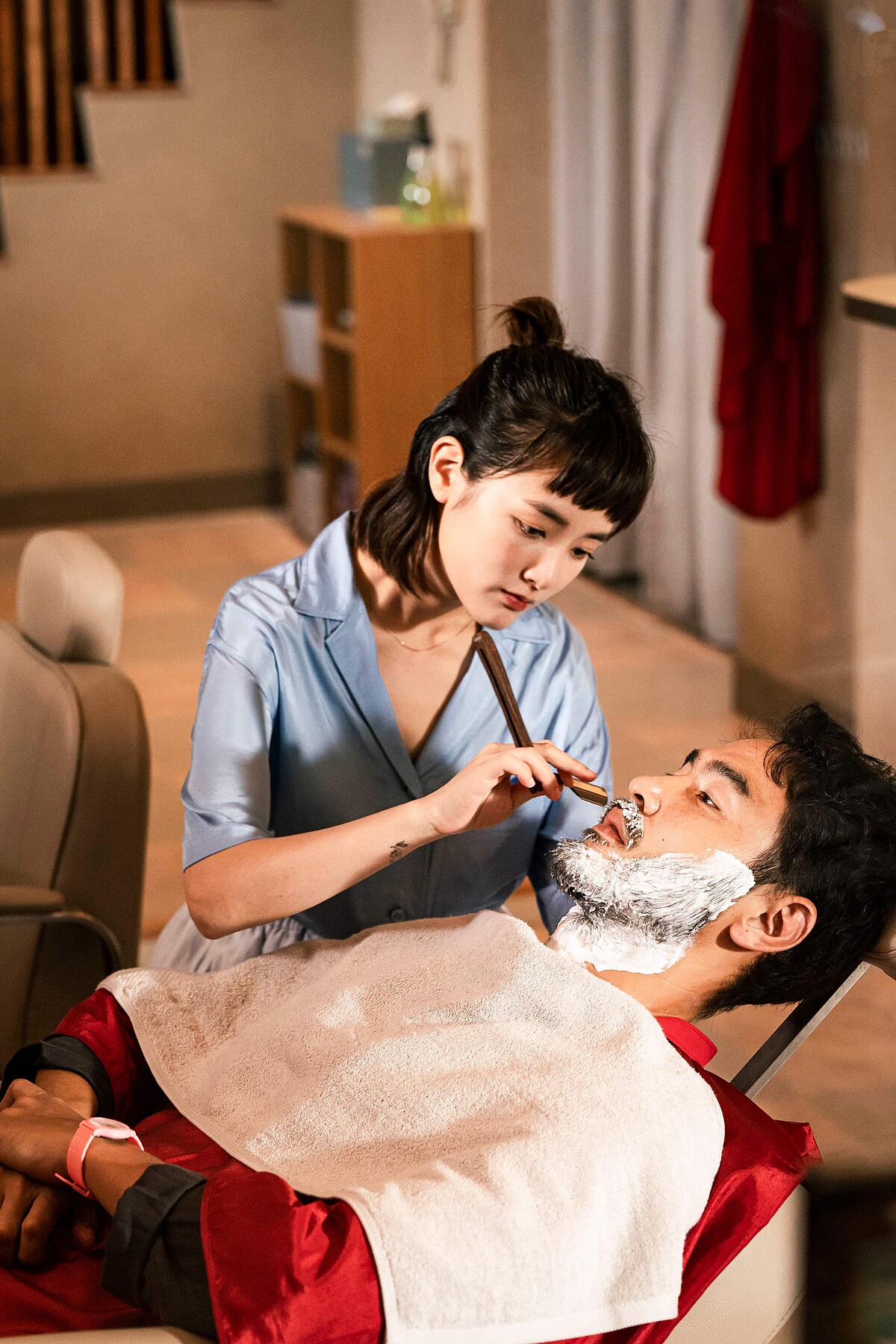 《周處除三害》阮經天和王淨的情感對手戲是劇情一大轉折