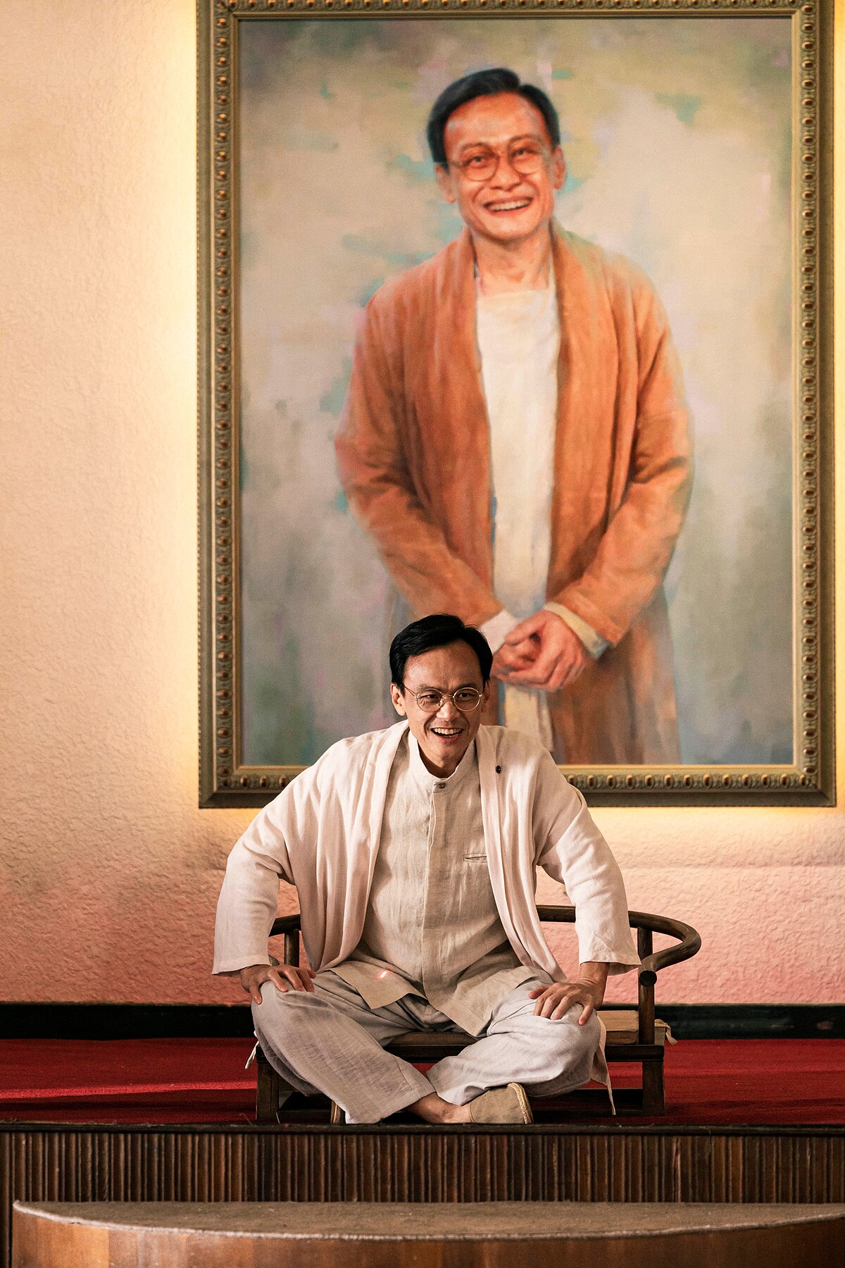 《周處除三害》阮經天稱陳以文根本就是教主本人的化身