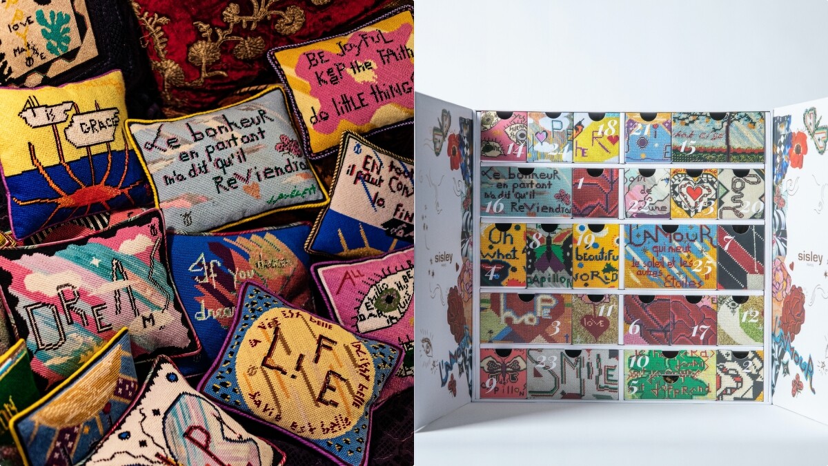 Sisley 2023愛與祝福倒數月曆與靈感來源。