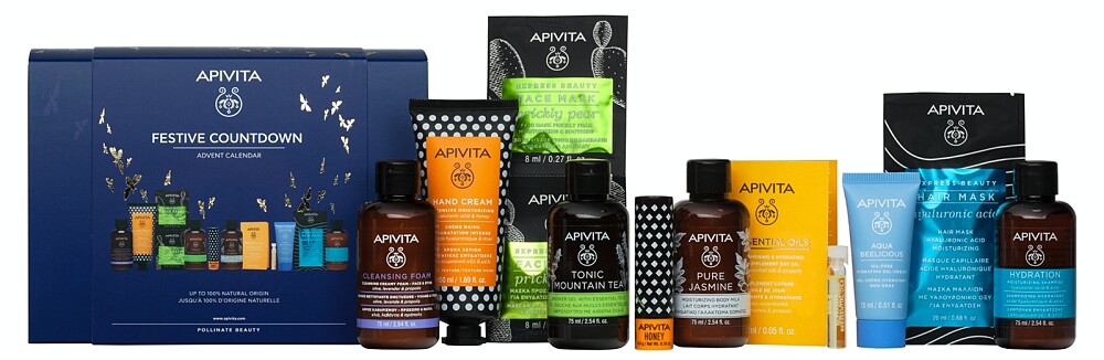 APIVITA聖誕光燦倒數月曆，NT1,650