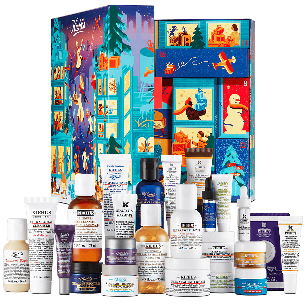 Kiehl&rsquo;s 契爾氏2023聖誕倒數月曆，NT3,480