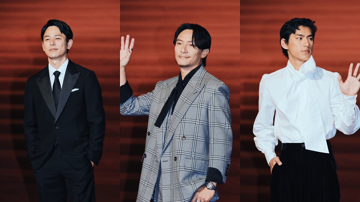 【金馬60】2023金馬紅毯5帥出爐：男神妻夫木聰越簡單越帥！張震、朱軒洋都上榜