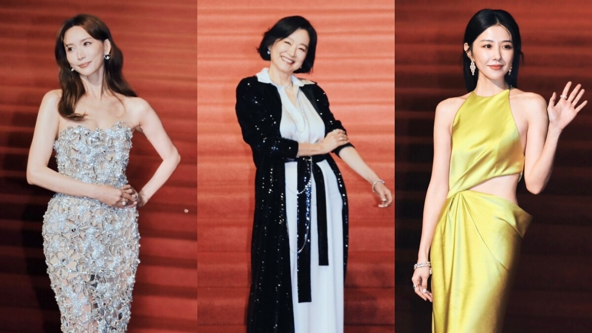 【金馬60】2023金馬獎紅毯5美現身：林青霞優雅之美永不敗，林志玲鏤空水鑽仙氣依舊