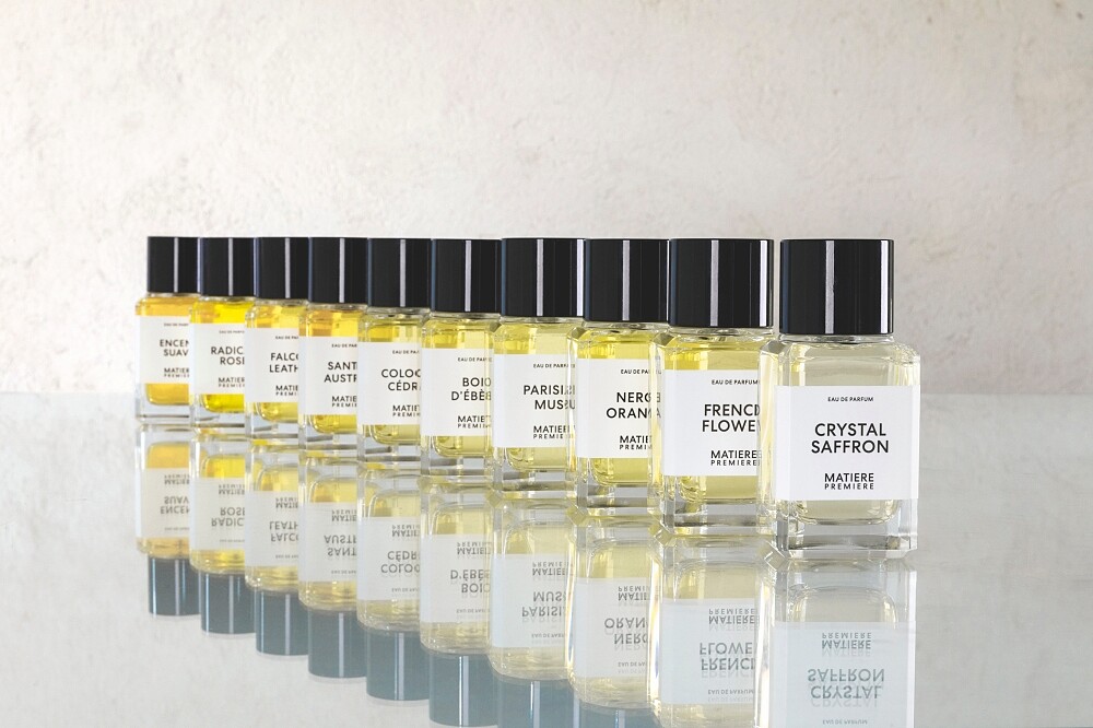 MATIERE PREMIERE全系列10款淡香精於10X獨家販售(圖片提供10X)。
