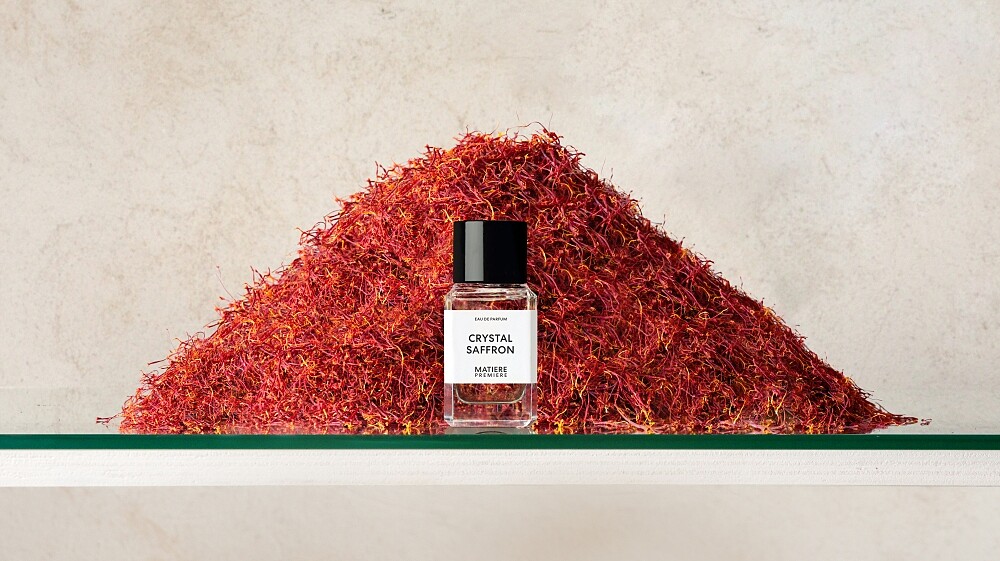 MATIERE PREMIERE Crystal Saffron水晶番紅花淡香精6ml，NT1,150、50ml，NT5,200，100ml，NT7,200
