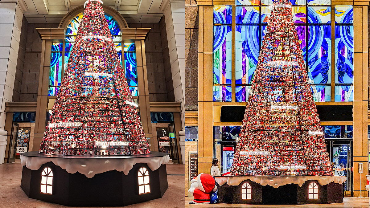 高雄漢神百貨「地表最幸福的聖誕樹」