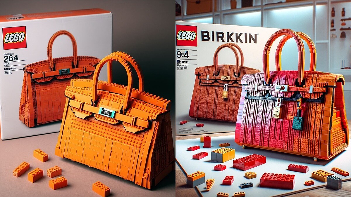 樂高要與愛馬仕合作了嗎？社群上火熱的Lego Birkin，其實有錢也難買
