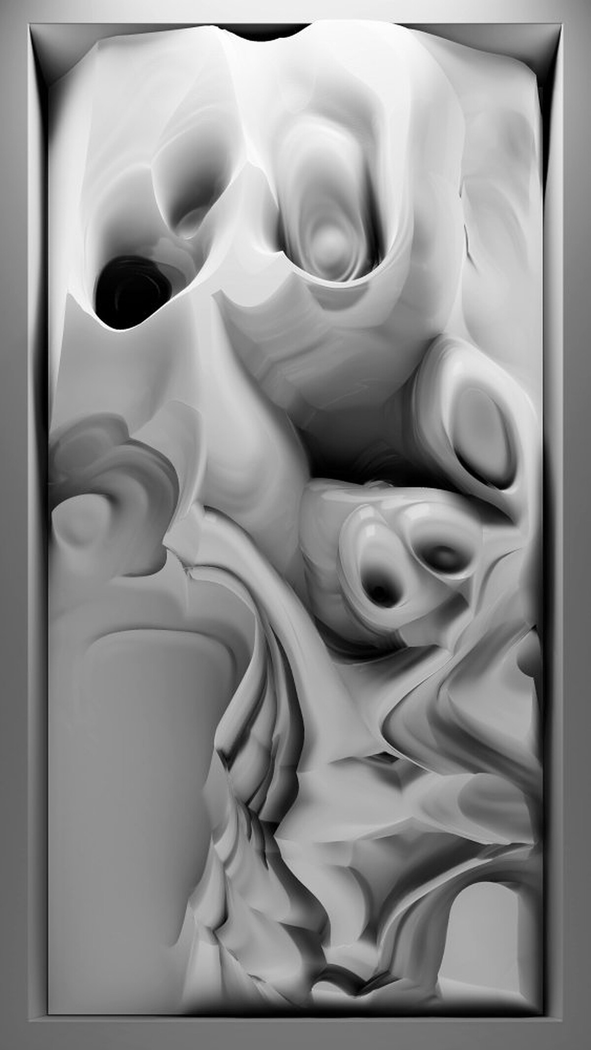 Refik Anadol Neural Paintings-A 2023 Video-colorsound Dimsvariable landscapeportrait 16minloop (bitformsgallery)