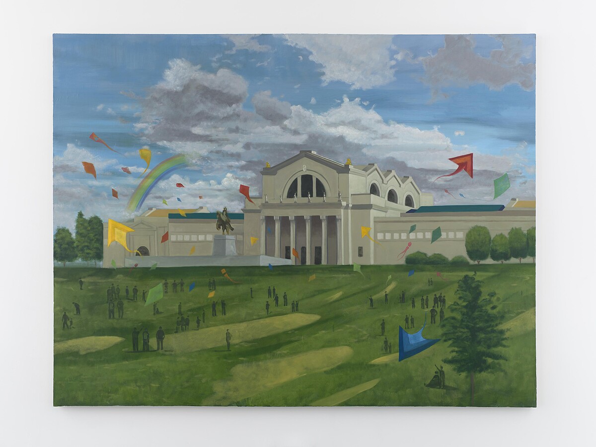 Dominic Chambers_Kites at Art Hill （立木畫廊）