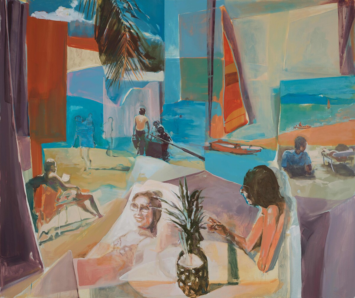 Hilmi Johandi_Landscapes Paradise #18_ Sea view (landscaped grounds) (Ota Fine Arts)