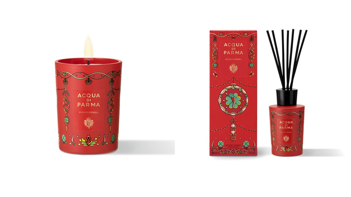 (左)幸運魔法香氛蠟燭200g NT$3,100/(右)幸運魔法居家擴香180ml NT$3,800