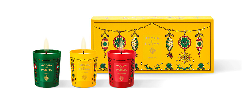 香氛蠟燭組70g*3(靜謐雪松、璀璨白雪、幸運魔法) NT4,900