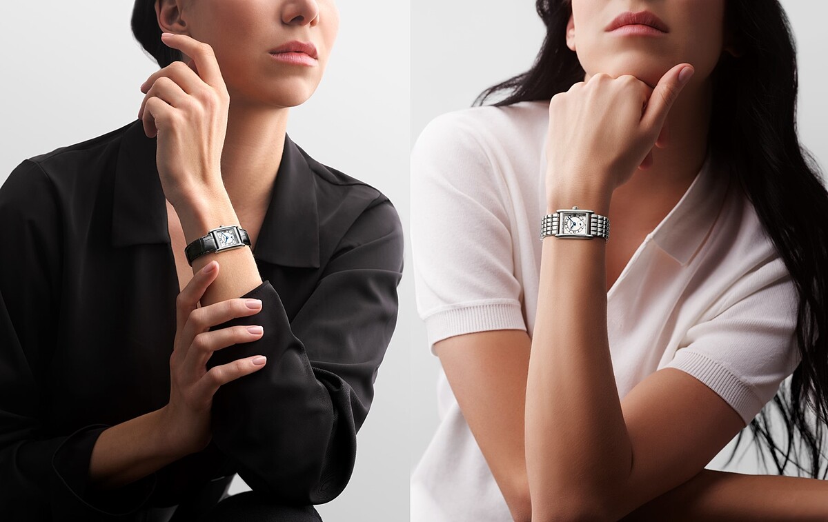 LONGINES浪琴表MINI DOLCEVITA迷你多情系列：Cosmo面盤搭配不鏽鋼鏈帶腕錶，NT62,900、Cosmo面盤搭配黑色鱷魚皮革錶帶腕錶，NT53,400。