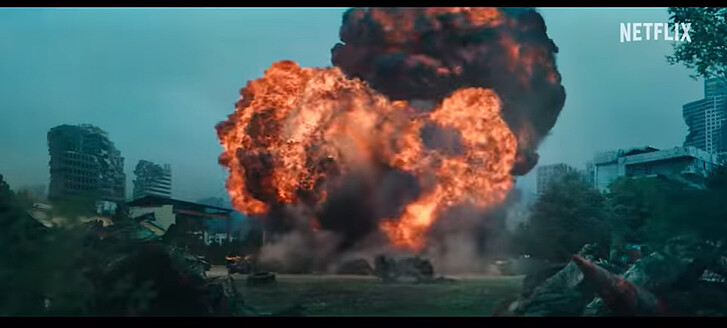 《Sweet home2》大規模戰爭畫面,宛如末日再現