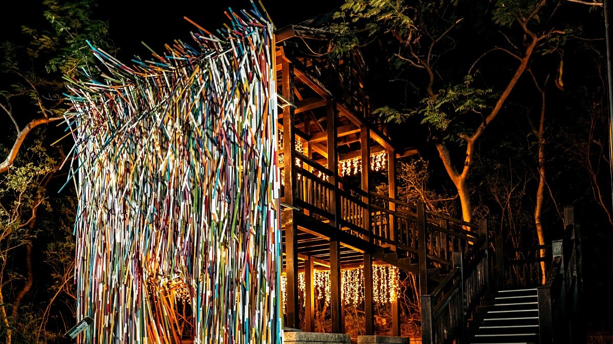 2023屏東四重溪溫泉季燈飾作品：源