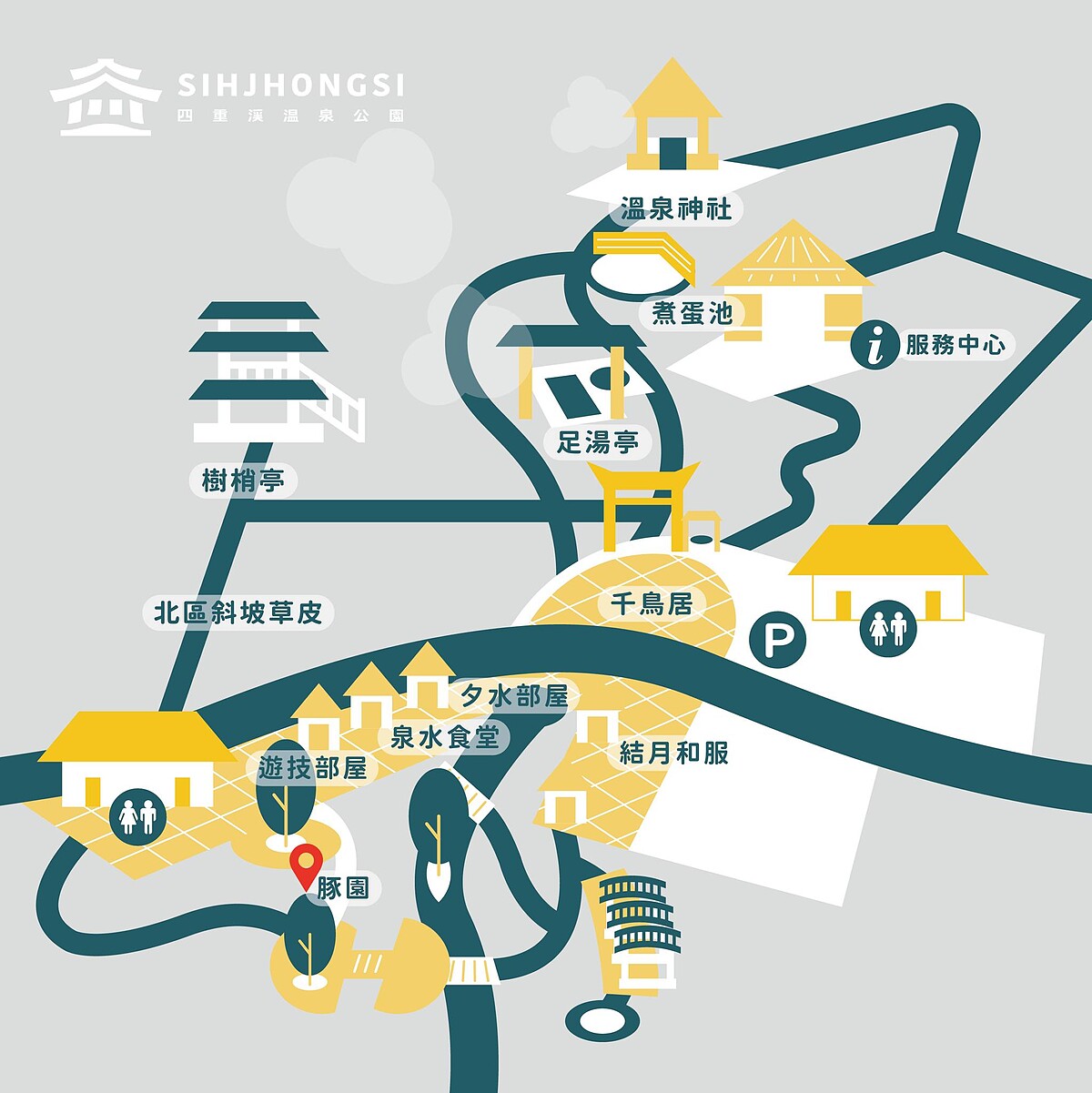 2023屏東四重溪溫泉季地圖