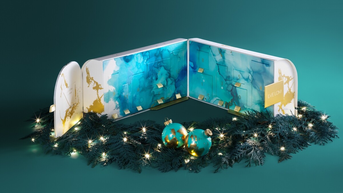 EVE LOM倒數月曆組情境圖。