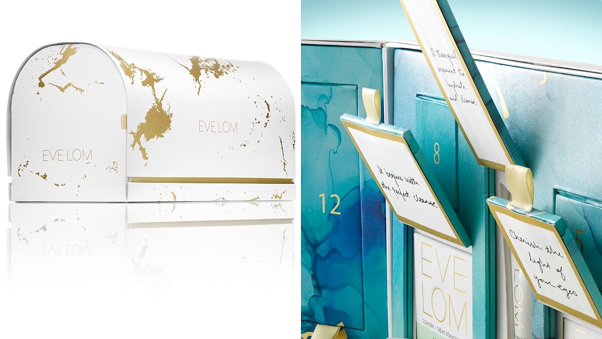 EVE LOM倒數月曆組情境圖。