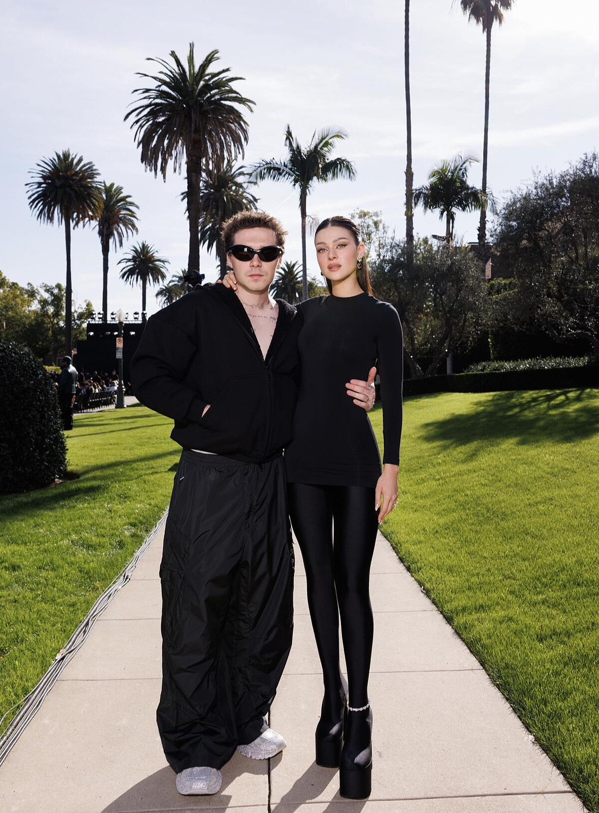 Brooklyn Beckham、Nicola Peltz Beckham。