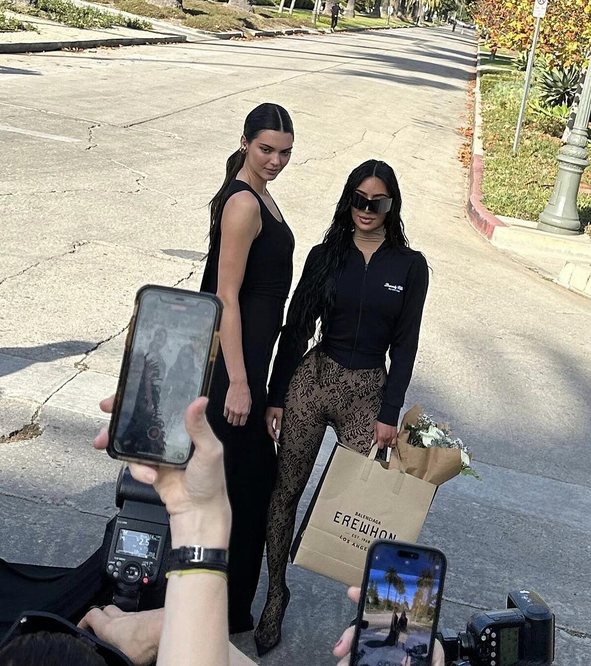 Kim Kardashian、Kendall Jenner。