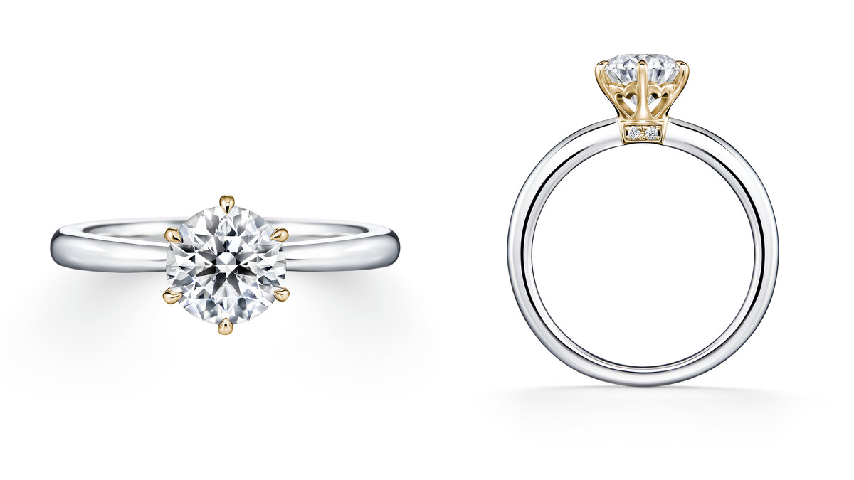 I-PRIMO KOKOROBOSHI雙金鑽戒