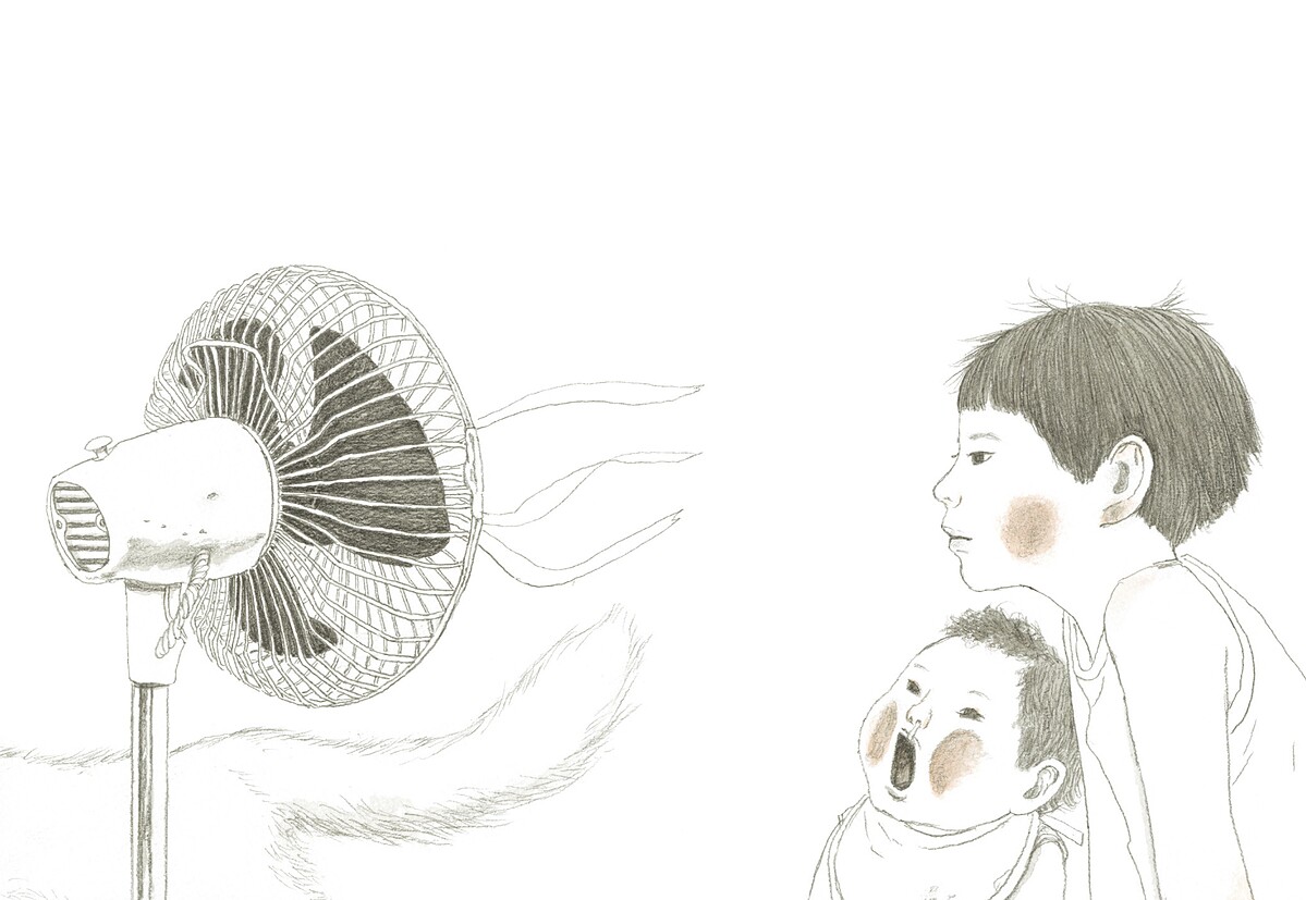 《有人在嗎？》圖片／大塊文化 IRU JAN &copy; 2017 Naoko Kudo, Taiyo Matsumoto / Switch Publishing Co., Ltd.