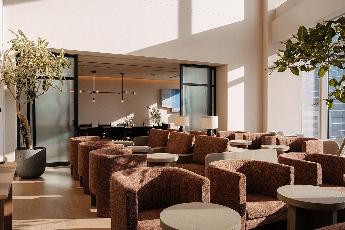 酒店 Lounge 空間。