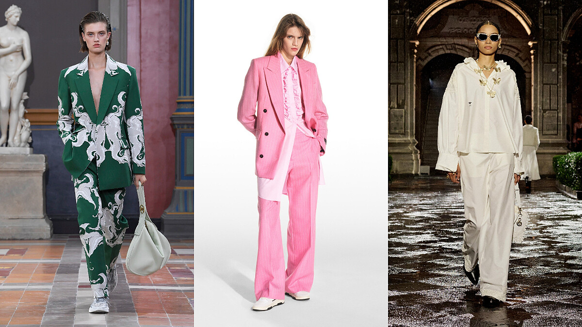 冬日寬鬆風格盤點，單一色系、正裝造型...打造個性風格