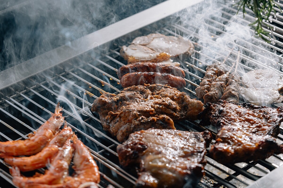 主廚以義大利各地區的街頭燒烤料理為主題。