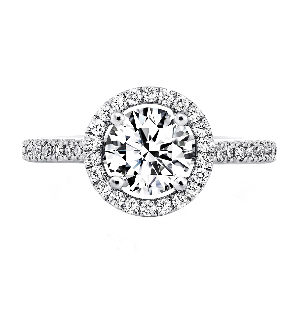 Hearts On Fire_Repertoire 鉑金鑽石戒指 主鑽約0.50ct NTD213,000起 