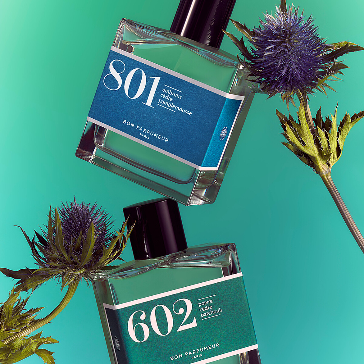 法國香水Bon Parfumeur香水以數字與顏色區別香調。