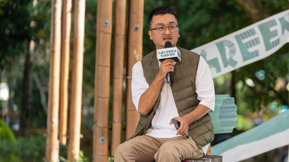 綠藤生機業務副總經理蘇勇嘉