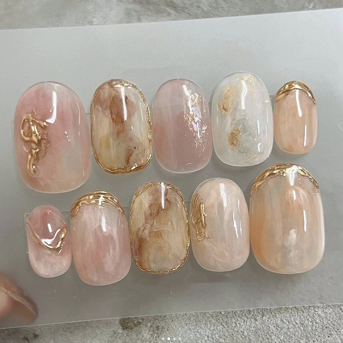 圖／小紅書＠Nar Nail Art