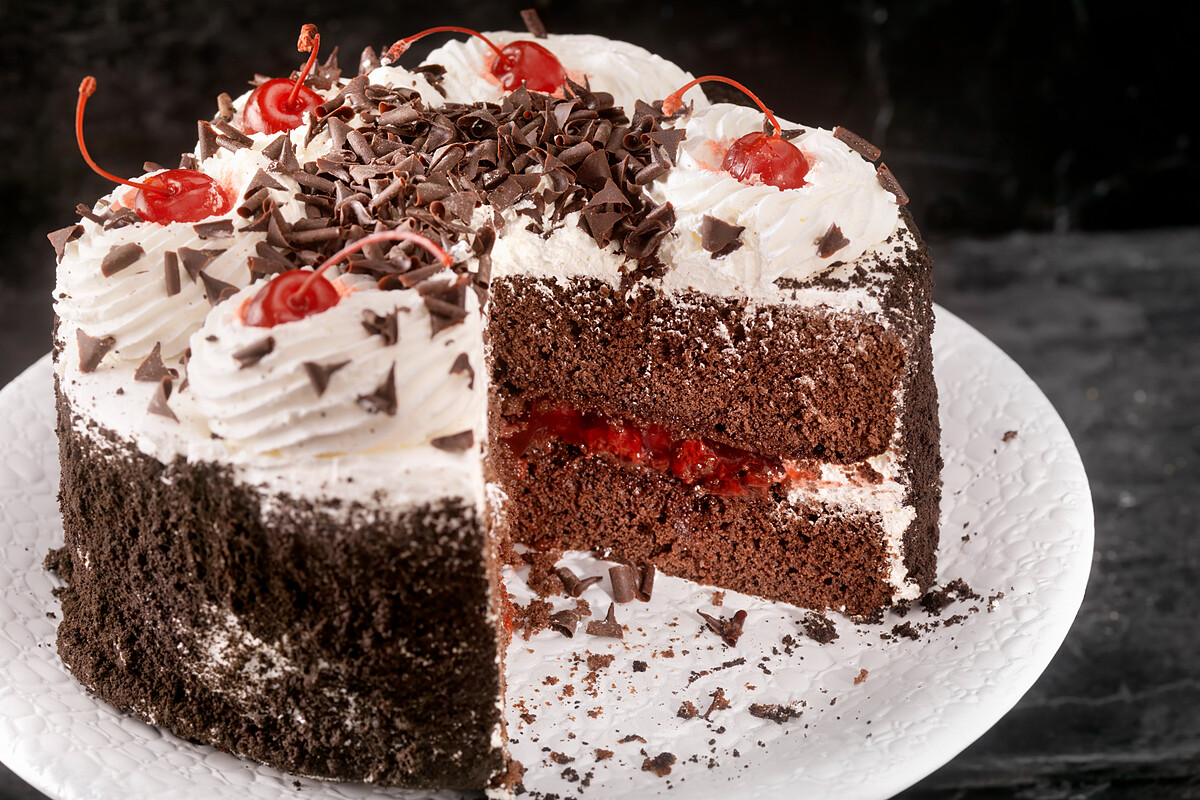 黑森林蛋糕 Black cake