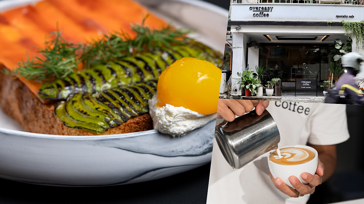 東區不限時咖啡廳推薦！Overeasy Coffee 主打美式西岸全天候供應早午餐，10款以上人氣推薦餐點