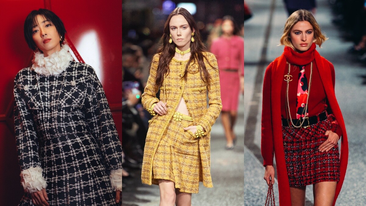 香奈兒2023/24 Métiers d&amp;#039;art工坊系列全解析，斜紋軟呢的繽紛協奏、桂綸鎂、蒂妲史雲頓雙仙登場
