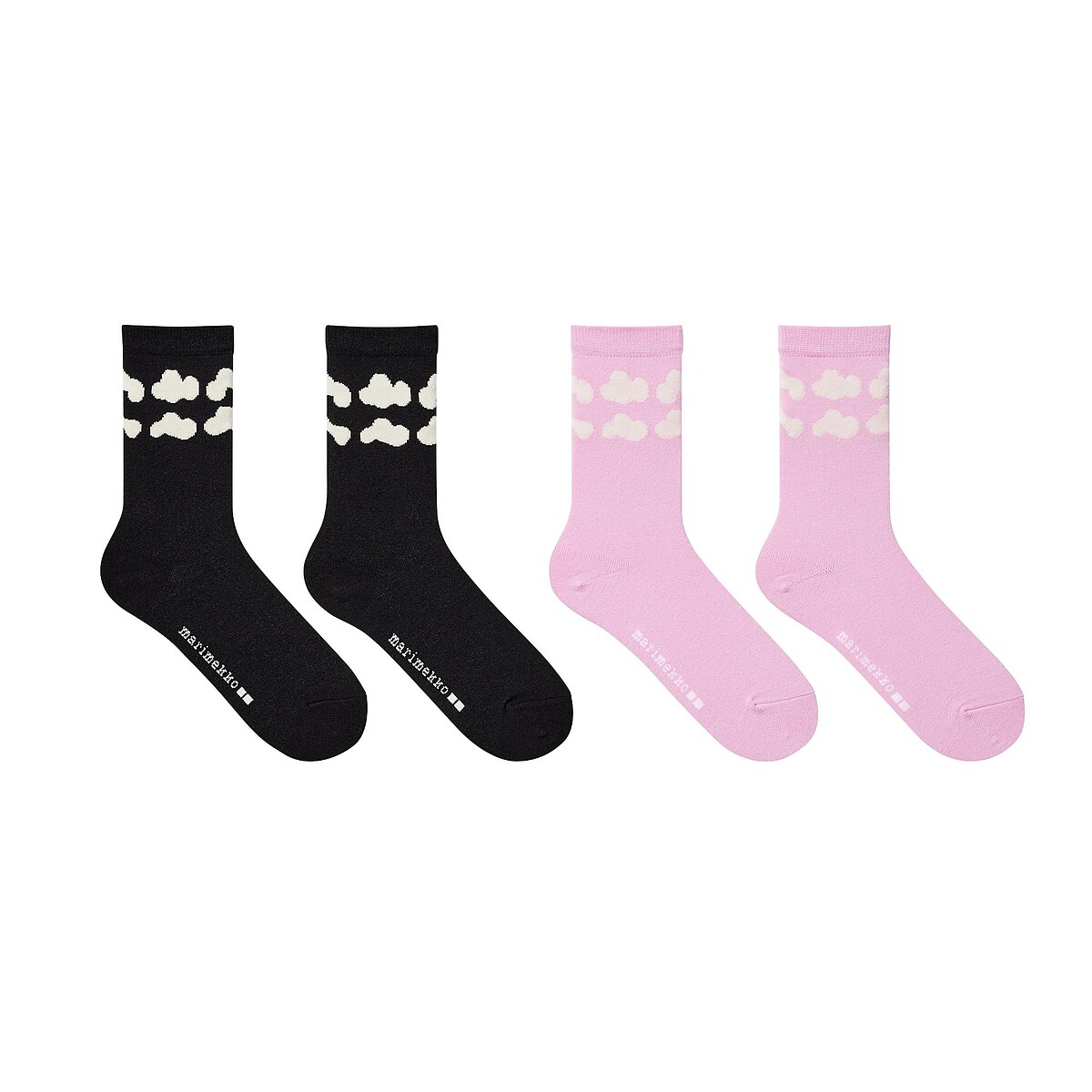 女童 Marimekko HEATTECH襪子兩雙一組NT$290。