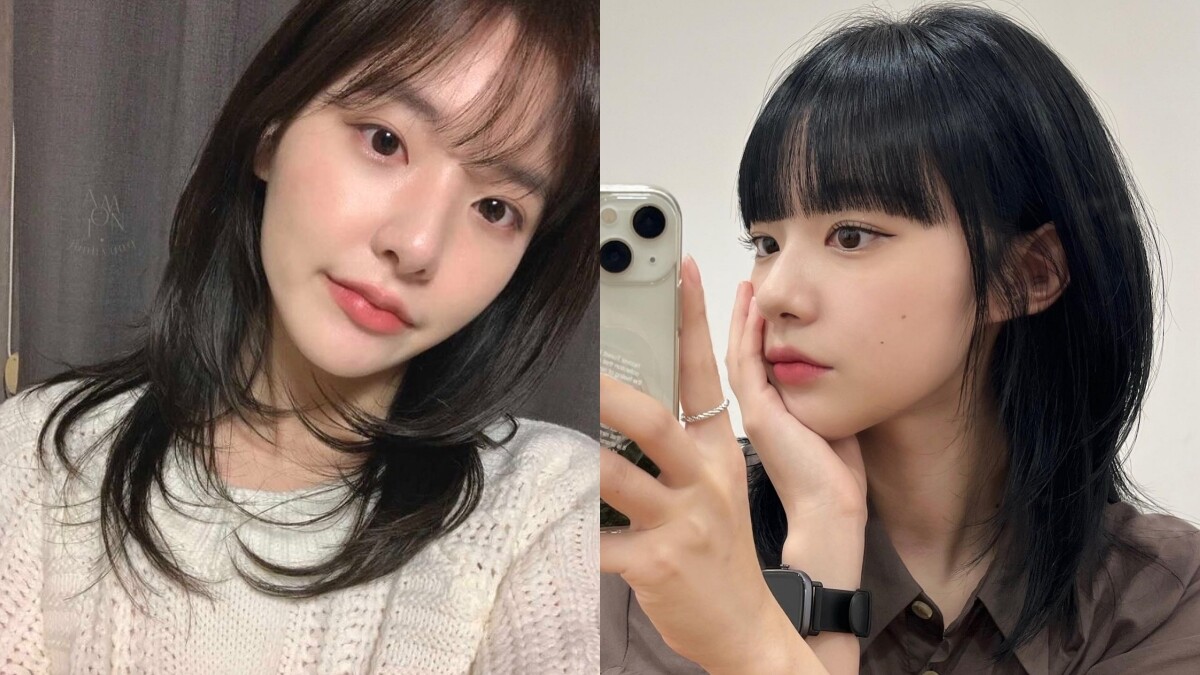 2024中長髮剪髮造型推薦：修飾肩寬、鎖骨的Hay Cut，冬天穿高領也不顯骨架！