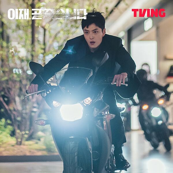 張勝祖演殺手柱勛，記者會中透漏為戲考上重機駕照