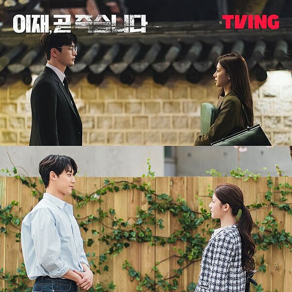 高允貞在劇中和徐仁國(上)是一對&rdquo;還魂&rdquo;在李到晛(下)身上