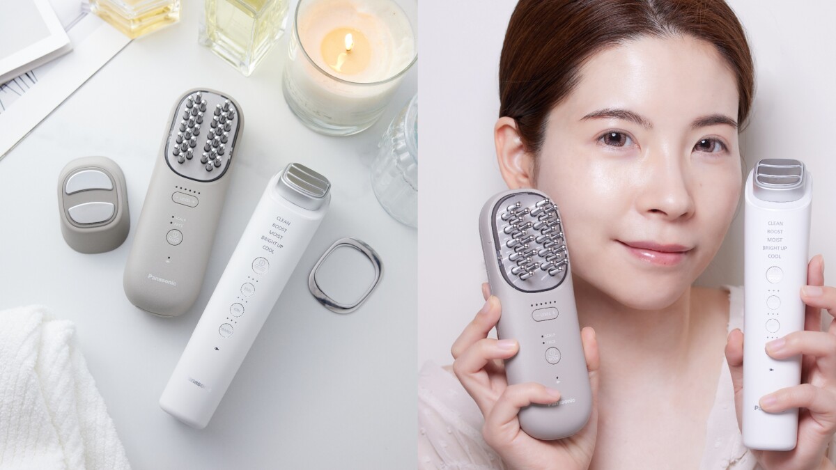 遊日必買！Panasonic超人氣「離子導入美容儀EX」進階版，最強12倍滲透力、保養極大化更輕鬆~搭配「EMS梳型美容儀」訓練頭部肌肉、整臉輪廓線跟著UP UP！
