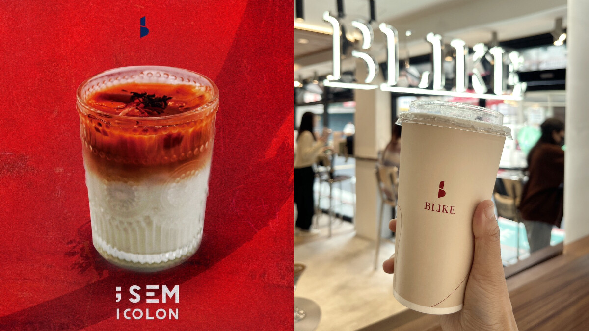 BLIKE分號拿鐵。