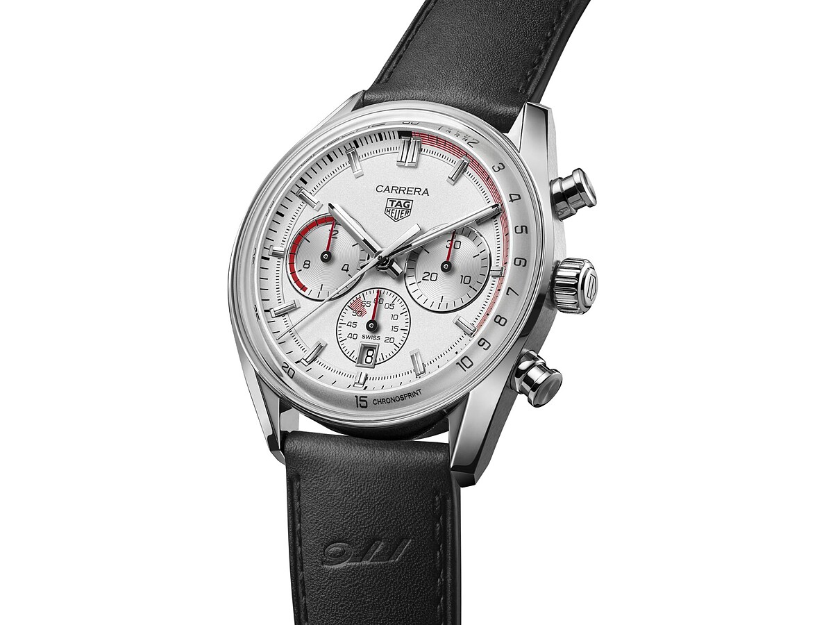 TAG Heuer Carrera Chronosprint x Porsche 計時腕錶 &ndash; 精鋼款_參考編號CBS2011.FC6529_建議售價NT$302,900