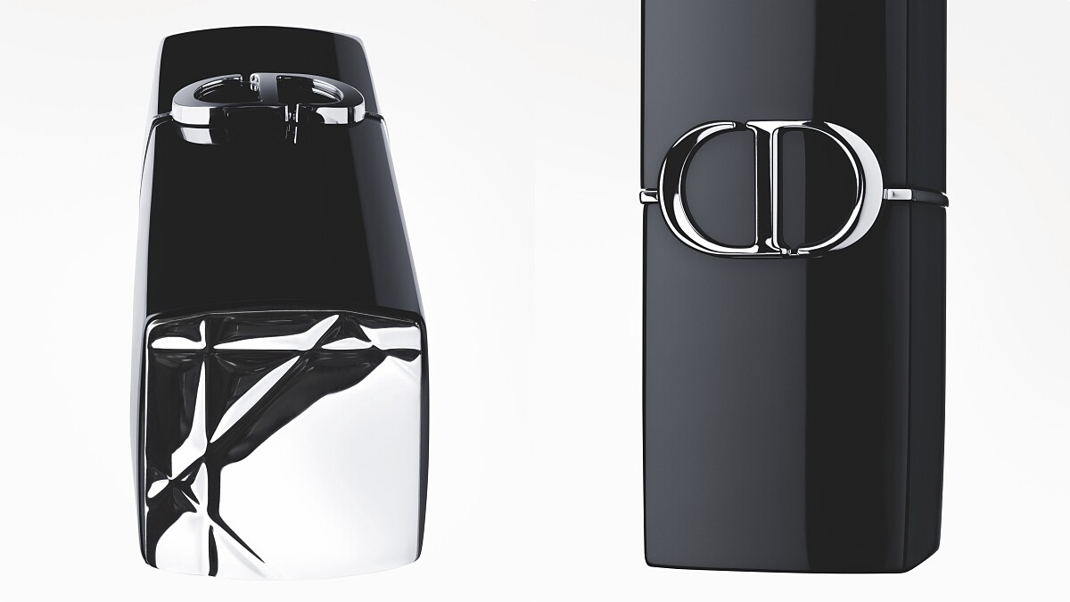 2024年Dior迪奧藍星唇膏情境圖。