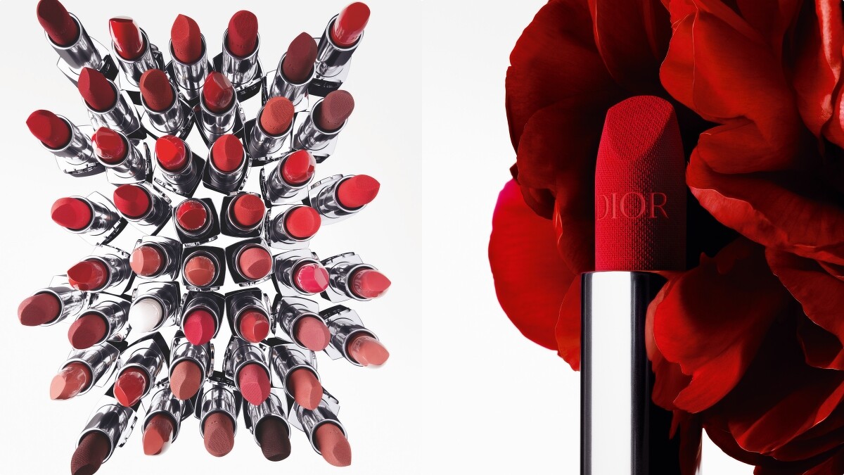 2024年Dior迪奧藍星唇膏情境圖。