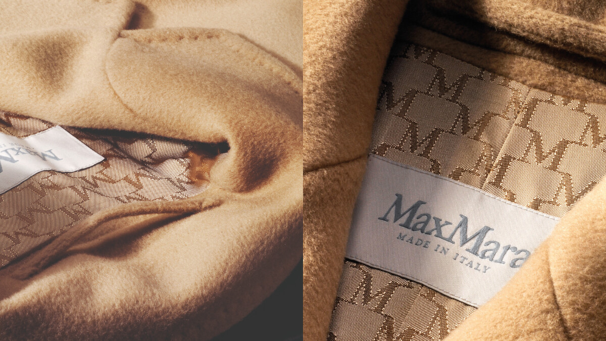 Max Mara 用大衣製作精美，講究工序。