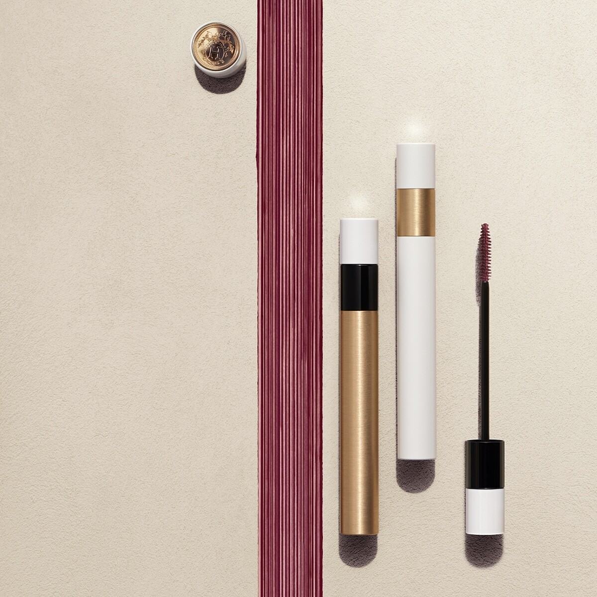 Le Regard Hermès Ombres 愛馬仕睫毛膏視覺。