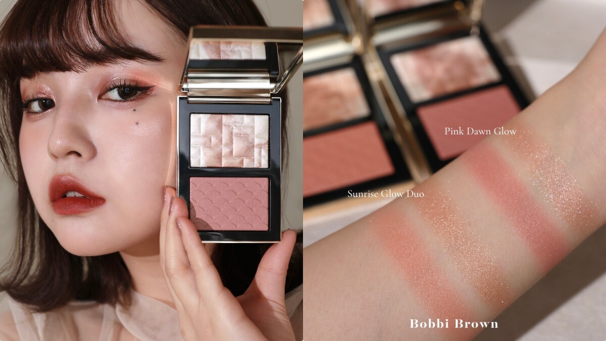 Bobbi Brown幸運光采雙色頰彩盤(共2款)，NT2,200(Photo/IG @mei_4524)。