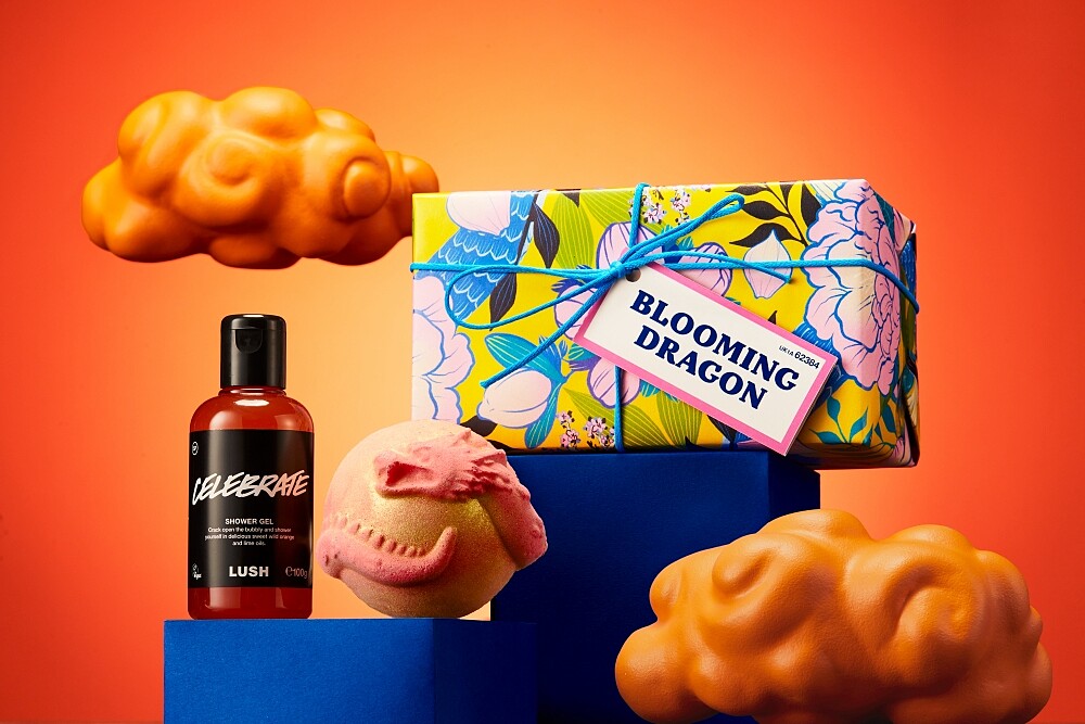 LUSH龍騰花開禮盒，NT950