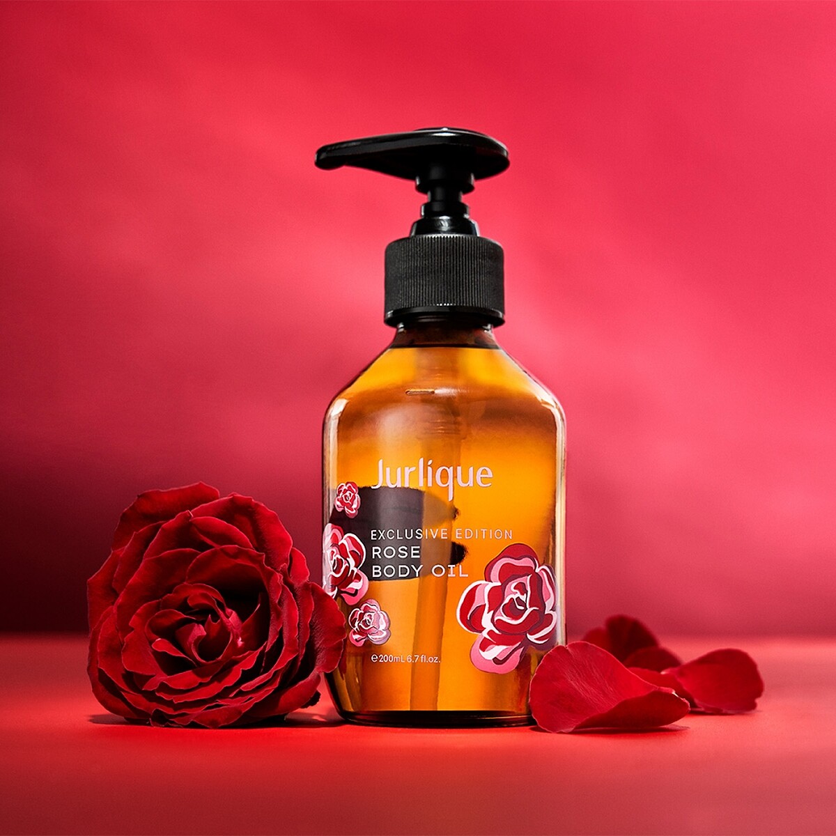 Jurlique茱莉蔻2024玫瑰按摩油奢華限定版200ml，新春尊寵價NT2,900(價值NT4,500)